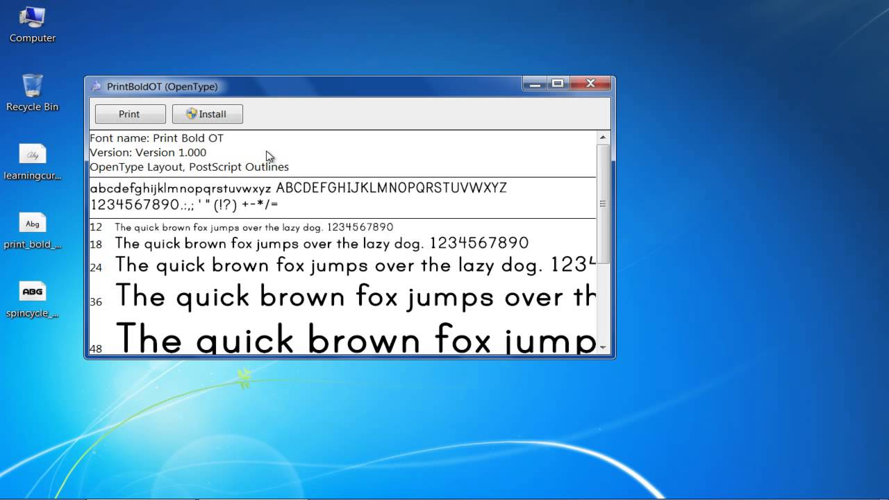 Windows Xp Font Free